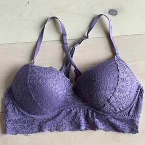 Victoria’s Secret PINK Push-up Bralette Size L